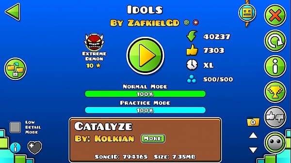 [GEOMETRY DASH] Idols by ZafkielGD &amp; many more