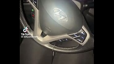 Mijou no carro