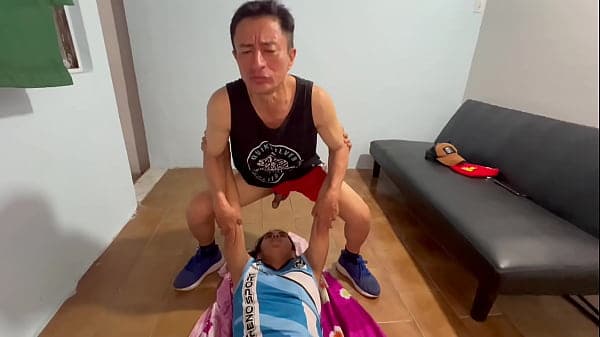 Coach, put that cock in my ass, suck my vagina ...