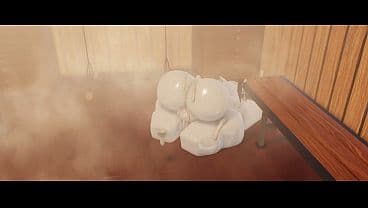 Fucked this cute white bitch in the sauna | Rob...